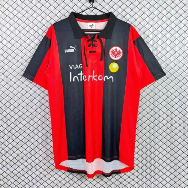 Camisa Eintracht Frankfurt 1999/00 Home - Retrô