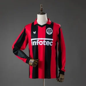 Camisa Eintracht Frankfurt 1983/84 Home - Retrô - Manga Longa