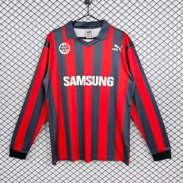 Camisa Eintracht Frankfurt 1991/92 Home - Retrô - Manga Longa