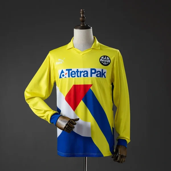 Camisa Eintracht Frankfurt 1993/96 Away - Retrô - Manga Longa