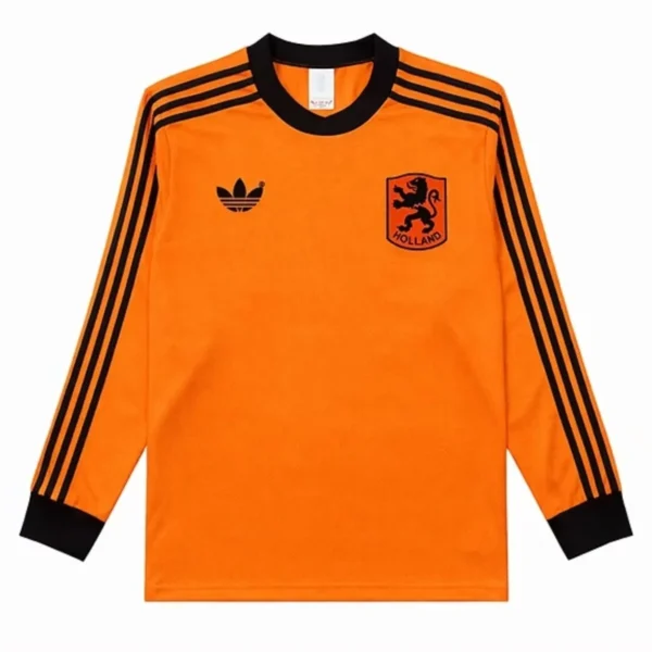 Camisa Holanda 1978/80 Home - Retrô - Manga Longa