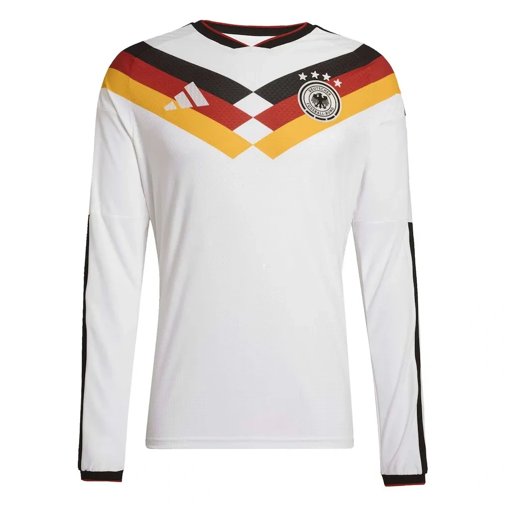 Camisa Alemanha 2026 Home - Versão Jogador - Manga Longa
