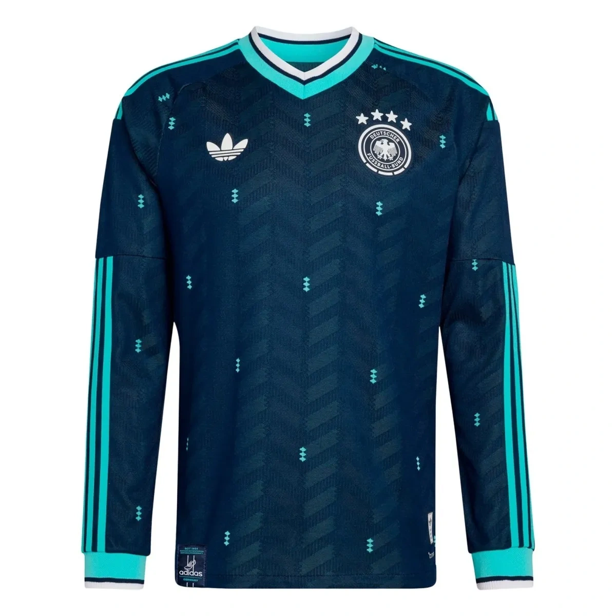 Camisa Alemanha 2026 Away - Versão Jogador - Manga Longa