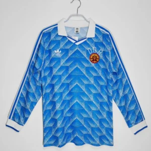 Camisa Alemanha 1988 Away - Retrô - Manga Longa