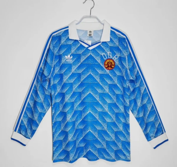 Camisa Alemanha 1988 Away - Retrô - Manga Longa