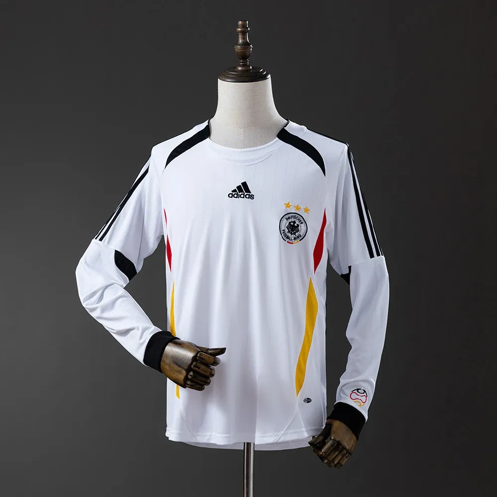 Camisa Alemanha 2006 Home - Retrô - Manga Longa