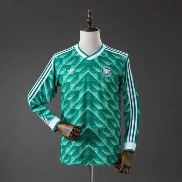 Camisa Alemanha 1988/91 Away - Retrô - Manga Longa