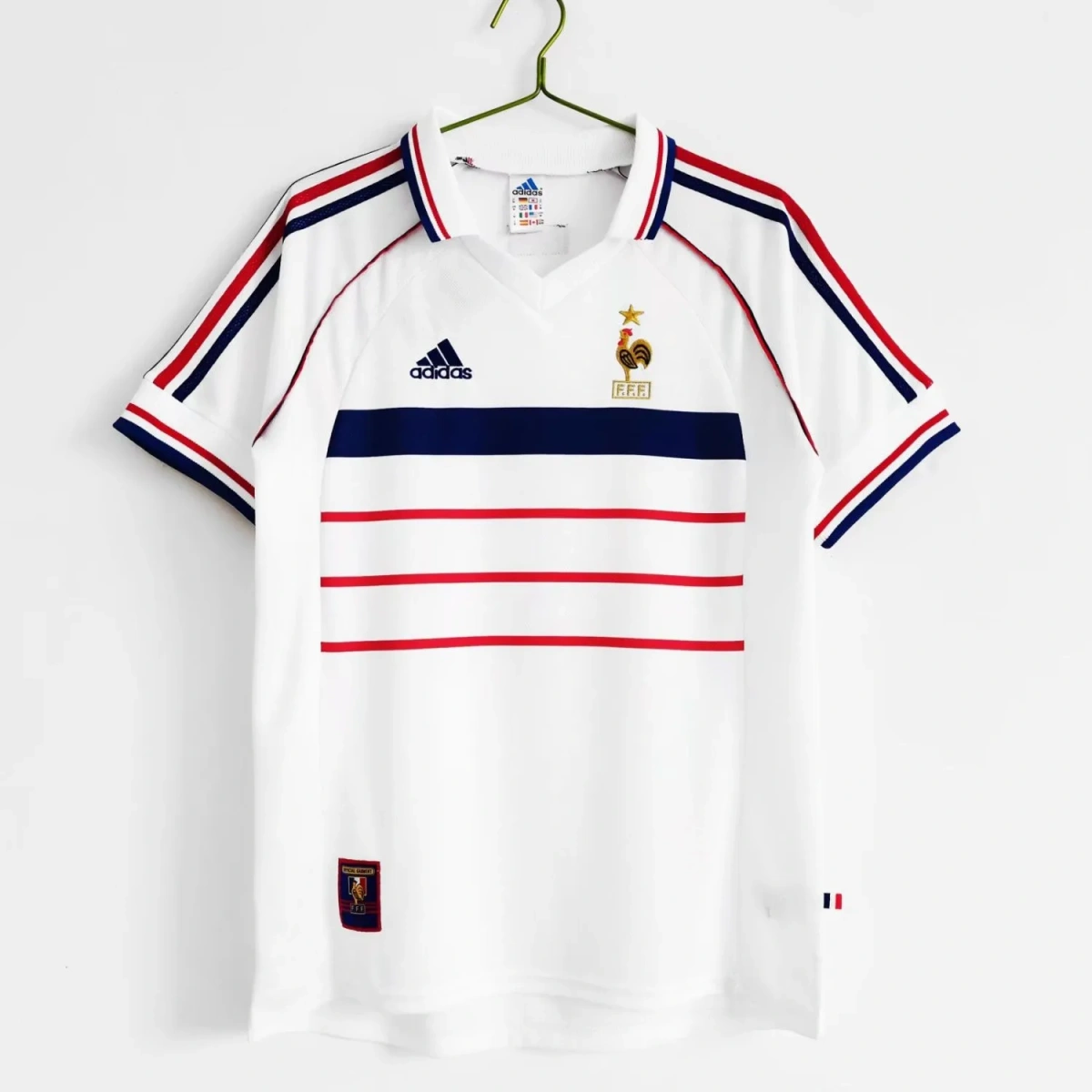 Camisa França 1998 Away - Retrô
