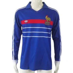 Camisa França 1984 Home - Retrô - Manga Longa