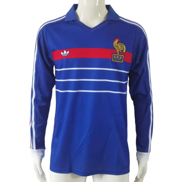 Camisa França 1984 Home - Retrô - Manga Longa