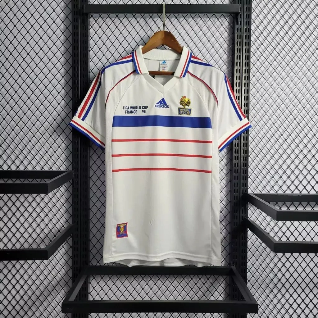 Camisa França 1998 Away - Retrô