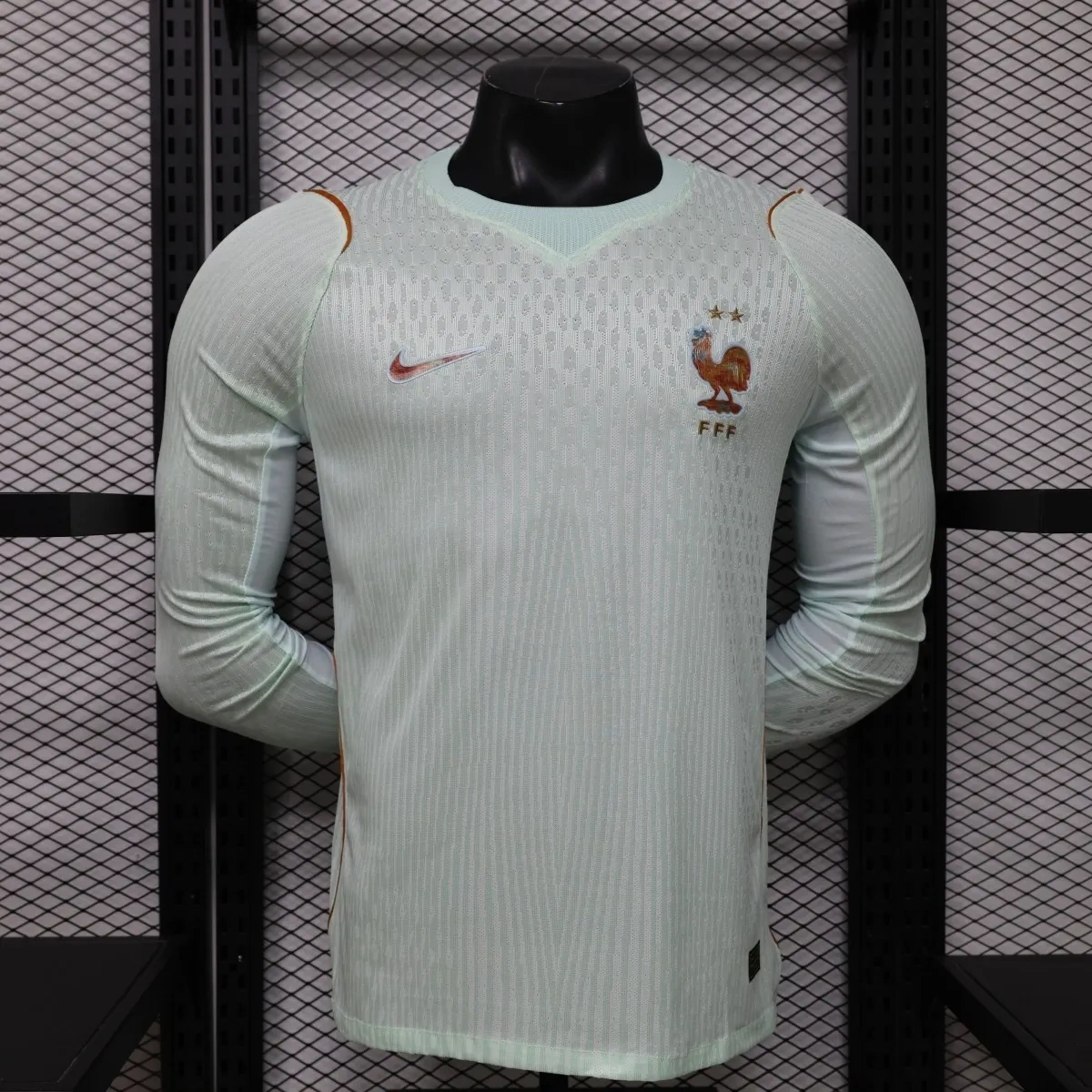 Camisa França 2026 Away - Versão Jogador - Manga Longa