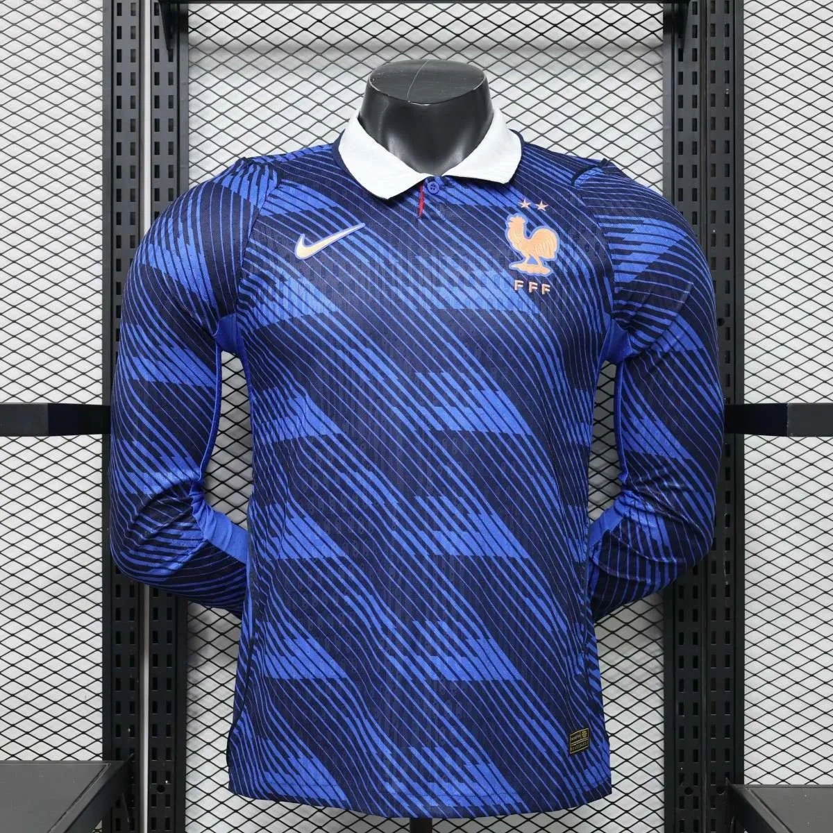 Camisa França 2026 Home - Versão Jogador - Manga Longa