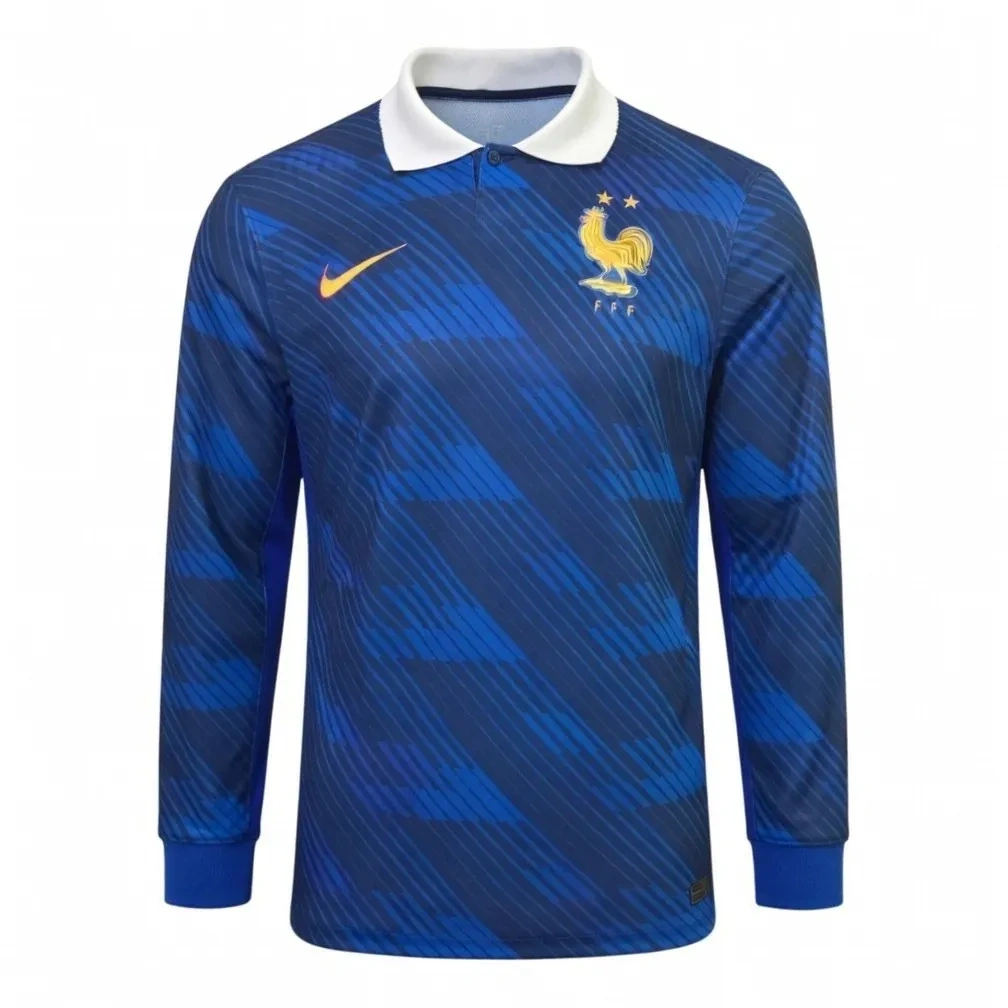 Camisa França 2026 Home - Manga Longa