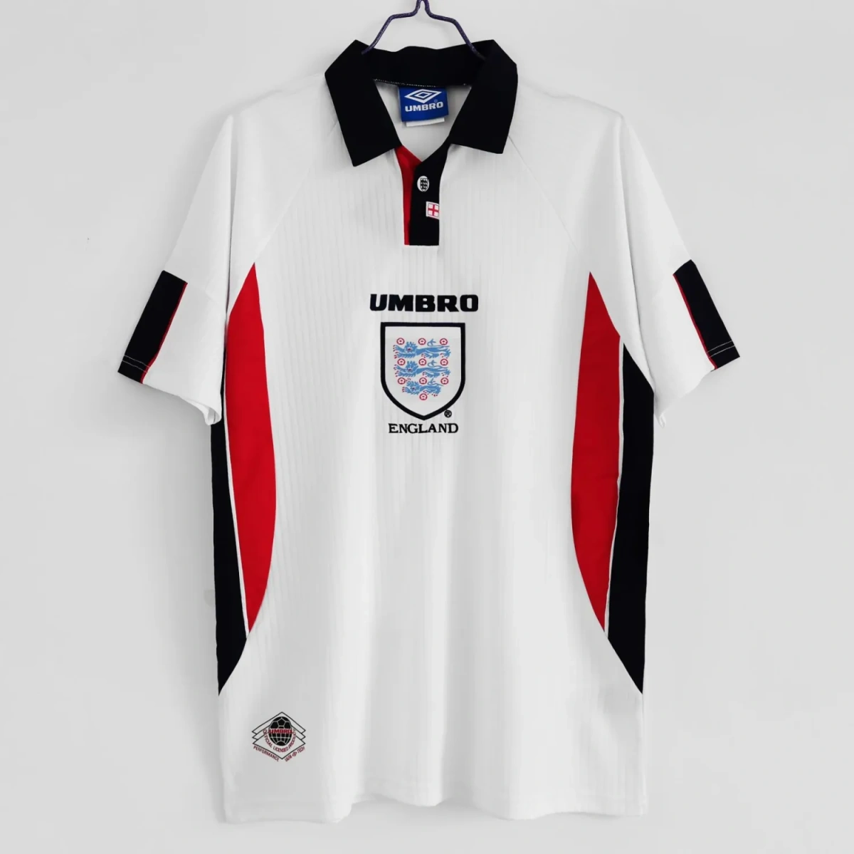 Camisa Inglaterra 1998 Home - Retrô