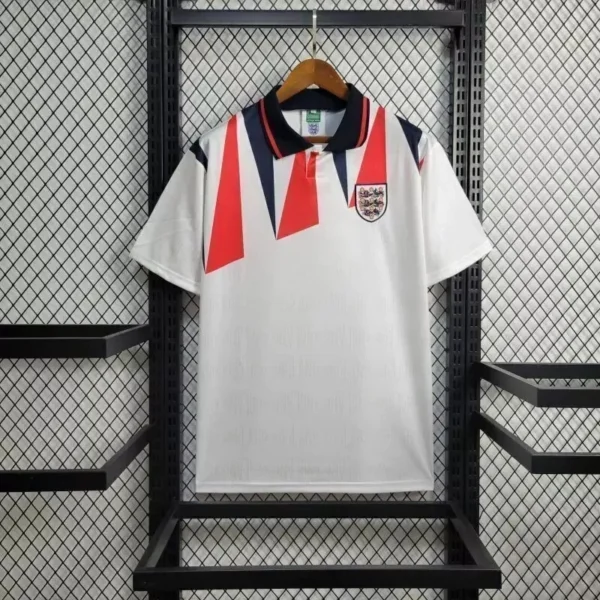 Camisa Inglaterra 1990 Home - Retrô