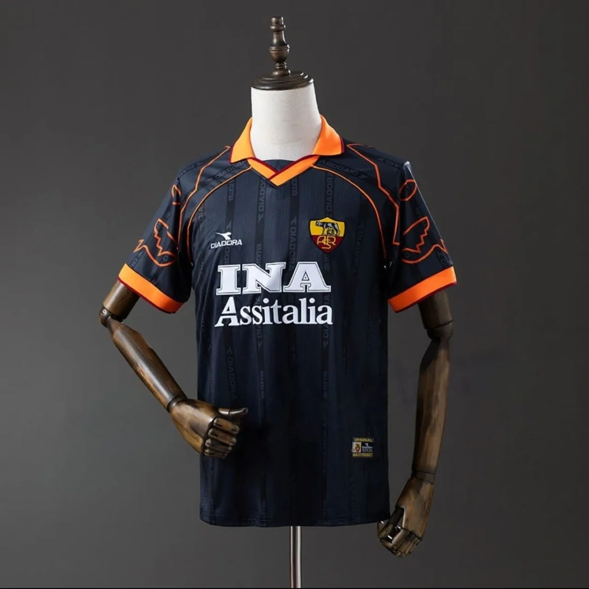 Camisa Roma 1999/00 - Retrô