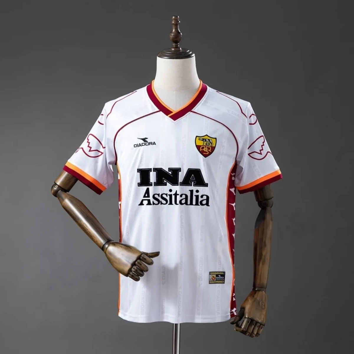 Camisa Roma 1999/00 - Retrô
