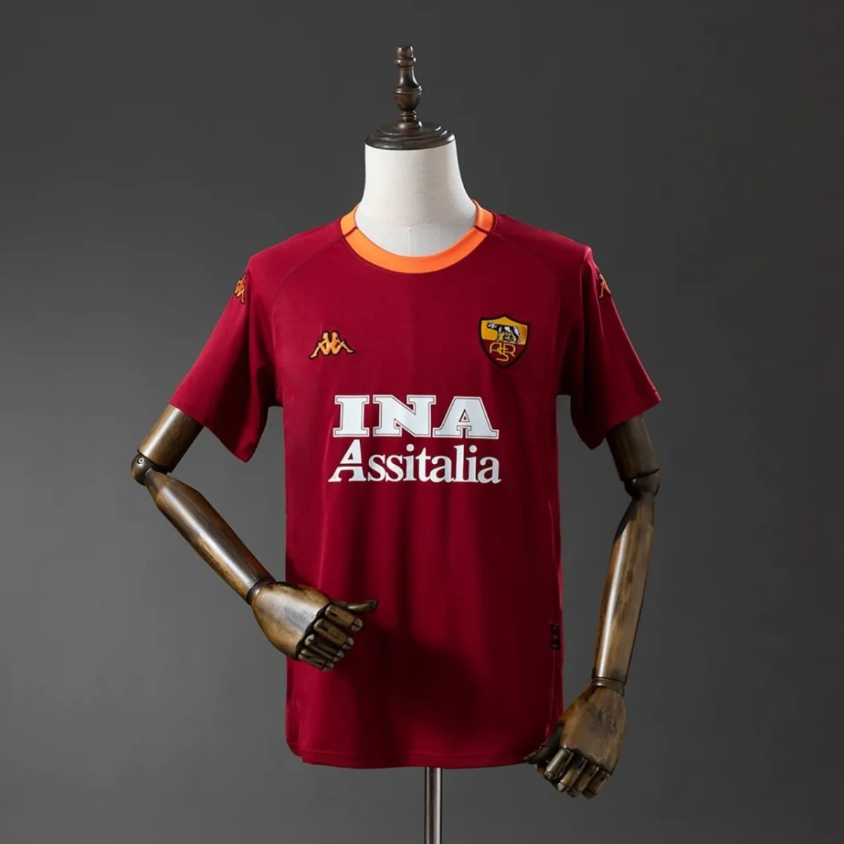 Camisa Roma 2000/01 - Retrô