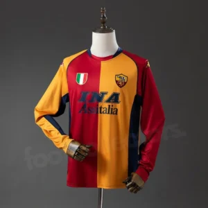 Camisa Roma 2001/02 - Retrô