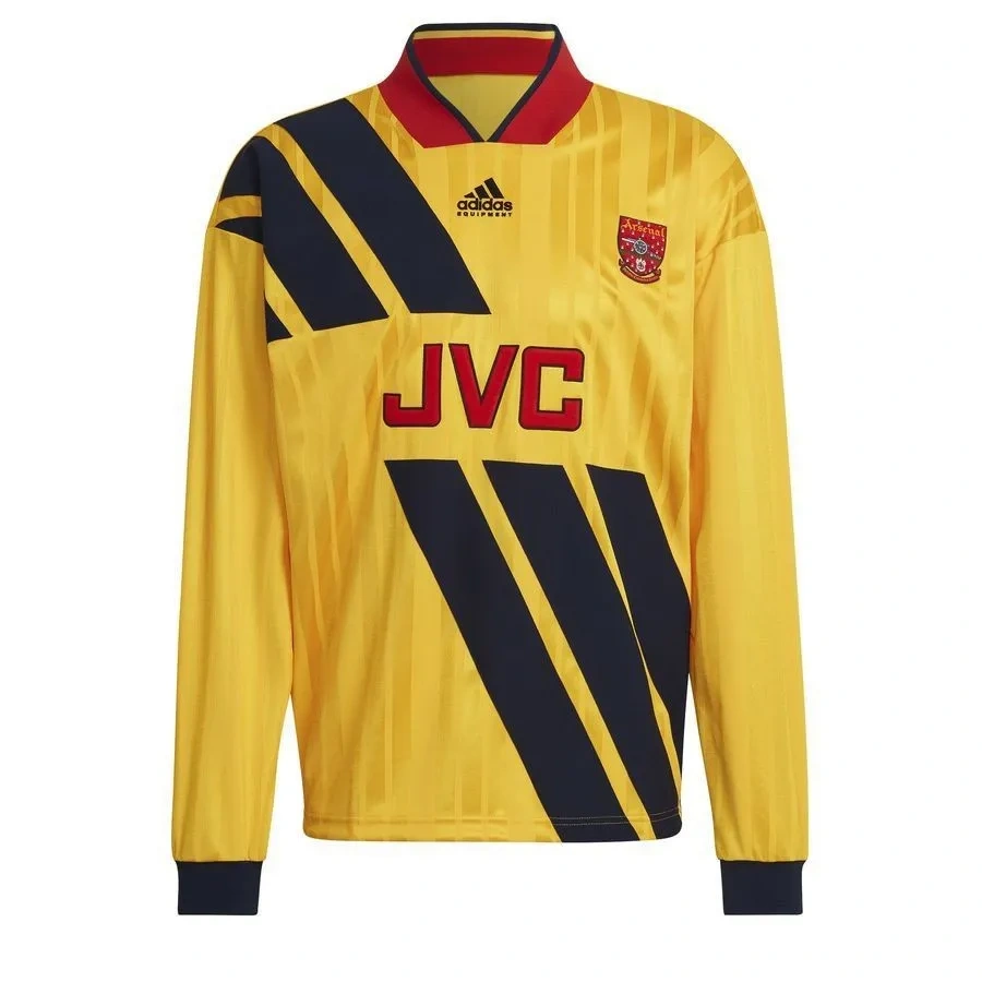 Camisa Arsenal 1993/94 Away - Retrô - Manga Longa