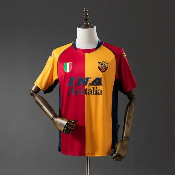 Camisa Roma 2001/02 - Retrô