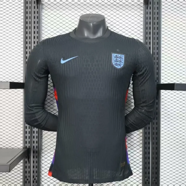Camisa Inglaterra 2025 Away - Versão Jogador - Manga Longa