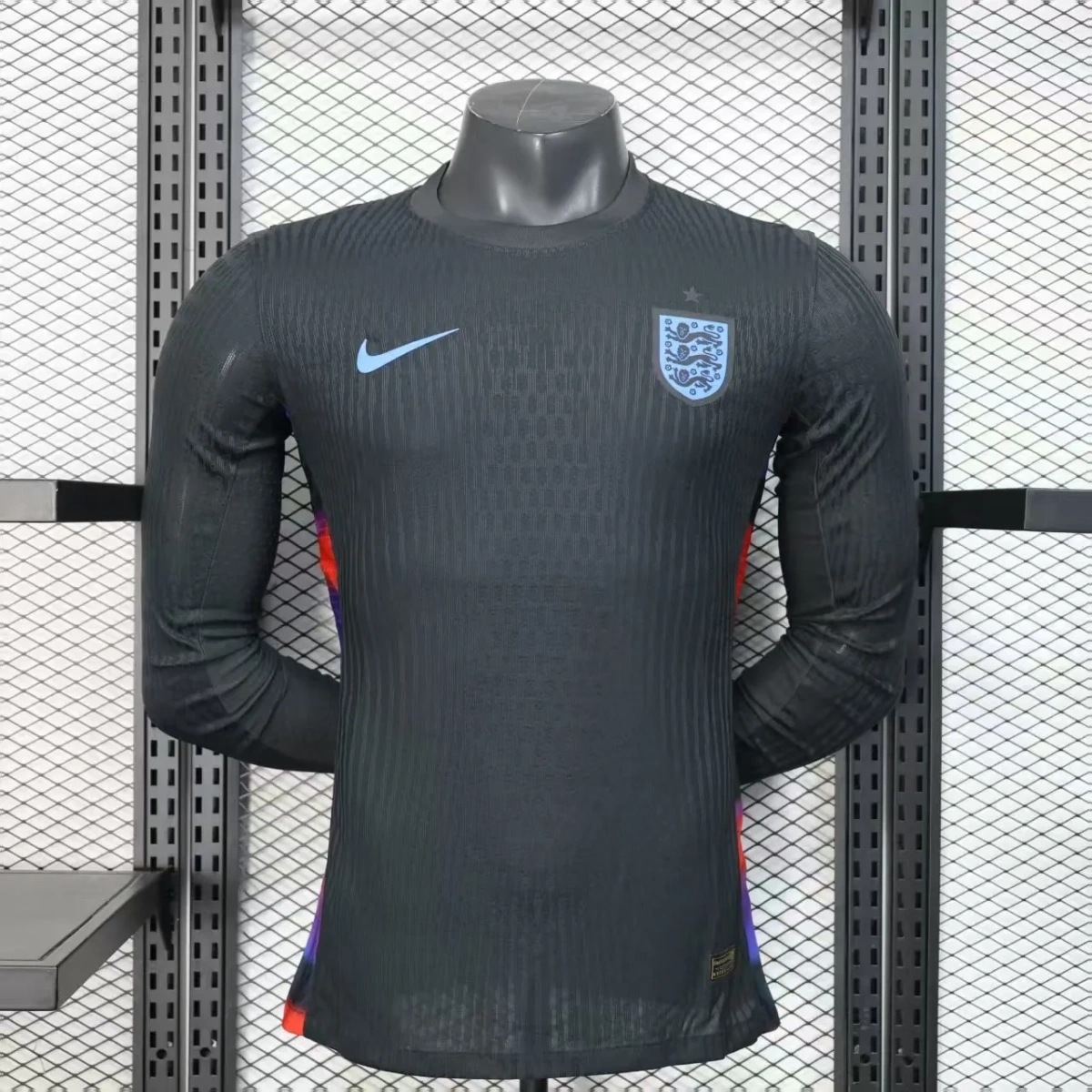 Camisa Inglaterra 2025 Away - Versão Jogador - Manga Longa