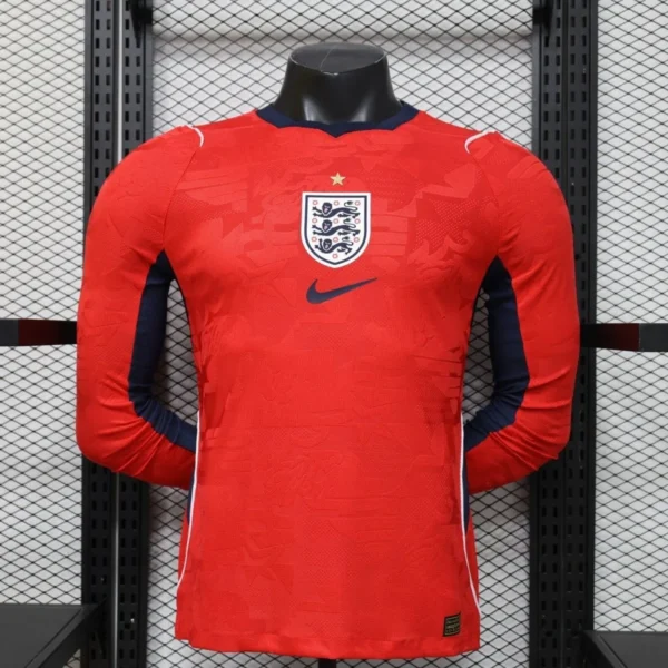 Camisa Inglaterra 2026 Away - Versão Jogador - Manga Longa