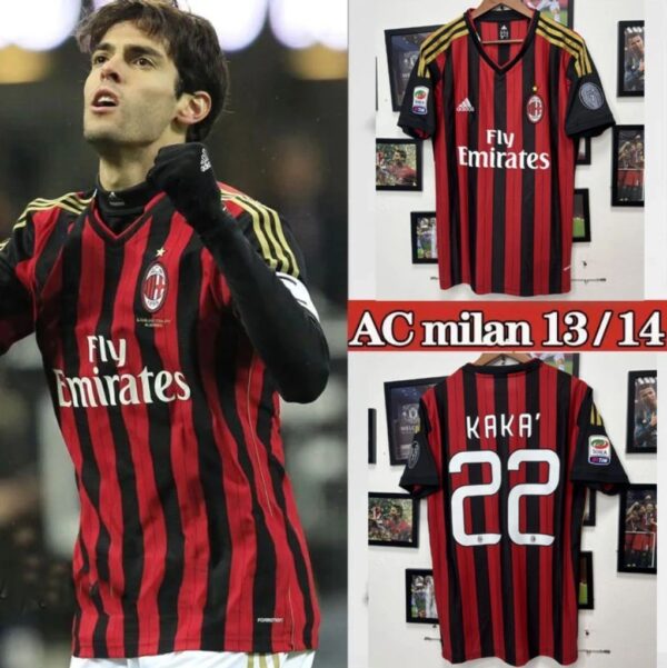 Camisa AC Milan 2013/14 - Retrô