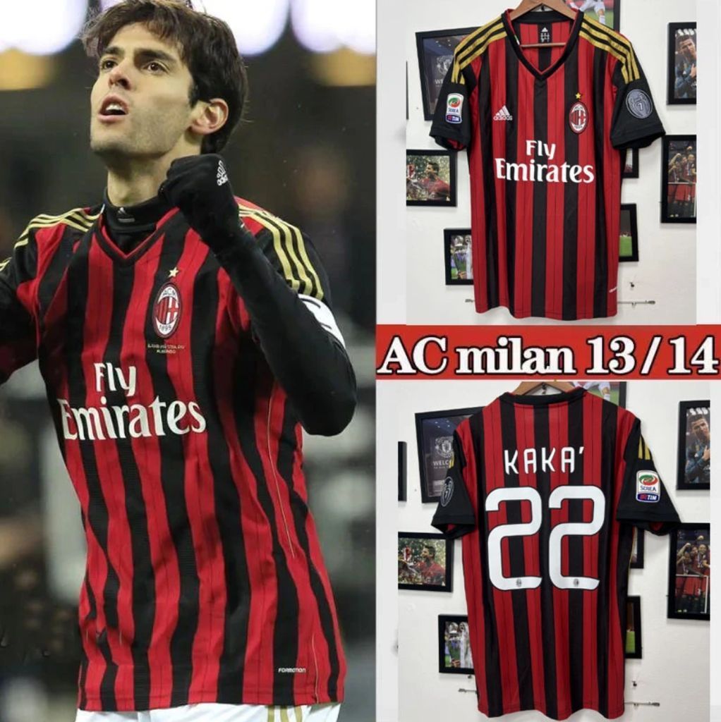 Camisa AC Milan 2013/14 - Retrô