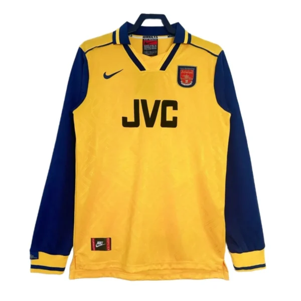 Camisa Arsenal 1996/97 Away - Retrô - Manga Longa