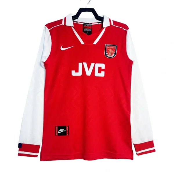 Camisa Arsenal 1996/98 Home - Retrô - Manga Longa