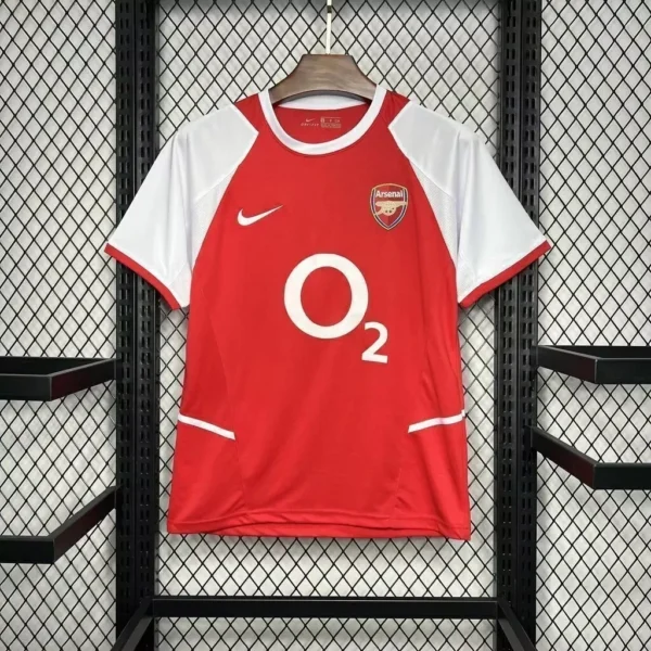 Camisa Arsenal 2002/04 Home - Retrô