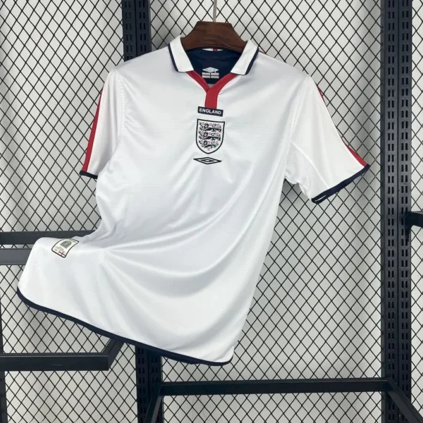 Camisa Inglaterra 2004 Home - Retrô