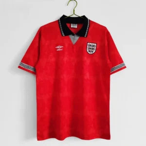 Camisa Inglaterra 1990/93 Away - Retrô