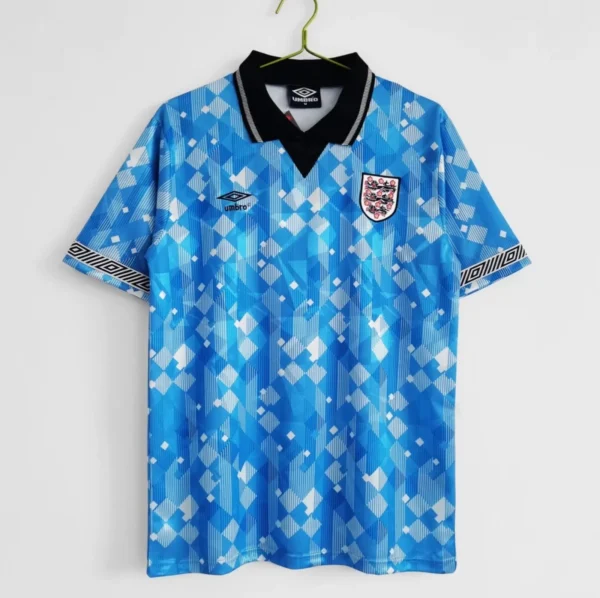 Camisa Inglaterra 1990/92 Terceira - Retrô