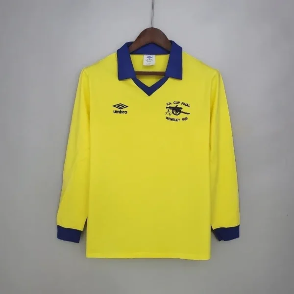 Camisa Arsenal 1979 - Retrô - Manga Longa