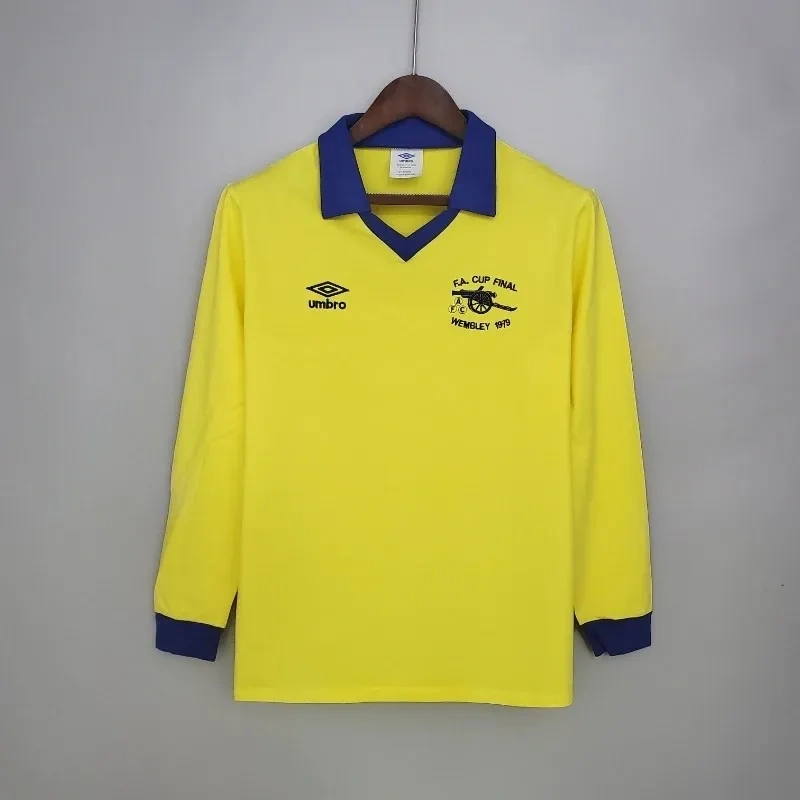 Camisa Arsenal 1979 - Retrô - Manga Longa