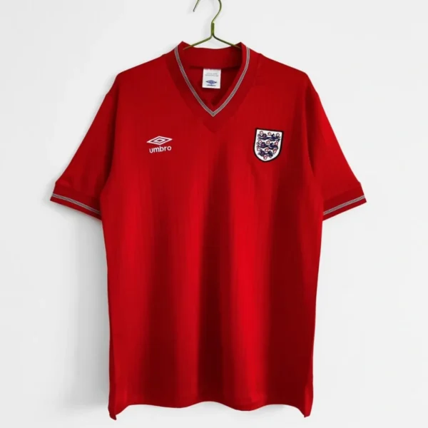 Camisa Inglaterra 1984/87 Away - Retrô
