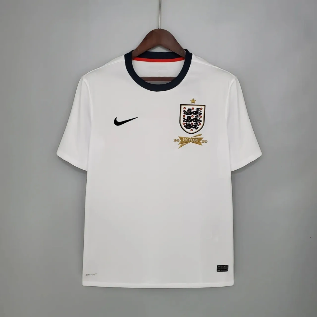 Camisa Inglaterra 2013 Home - Retrô - Aniversário de 150 Anos