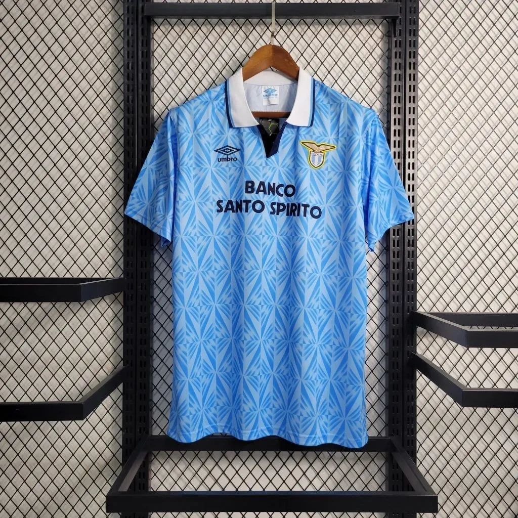 Camisa Lazio 1989/91 Home - Retrô
