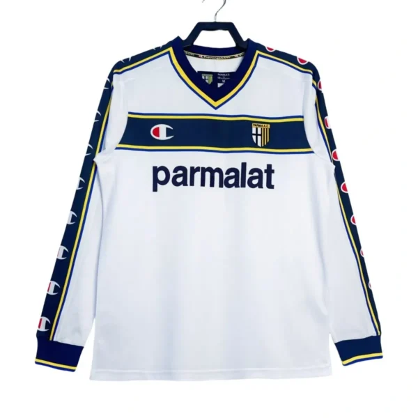Camisa Parma 2002/03 Away - Retrô - Manga Longa