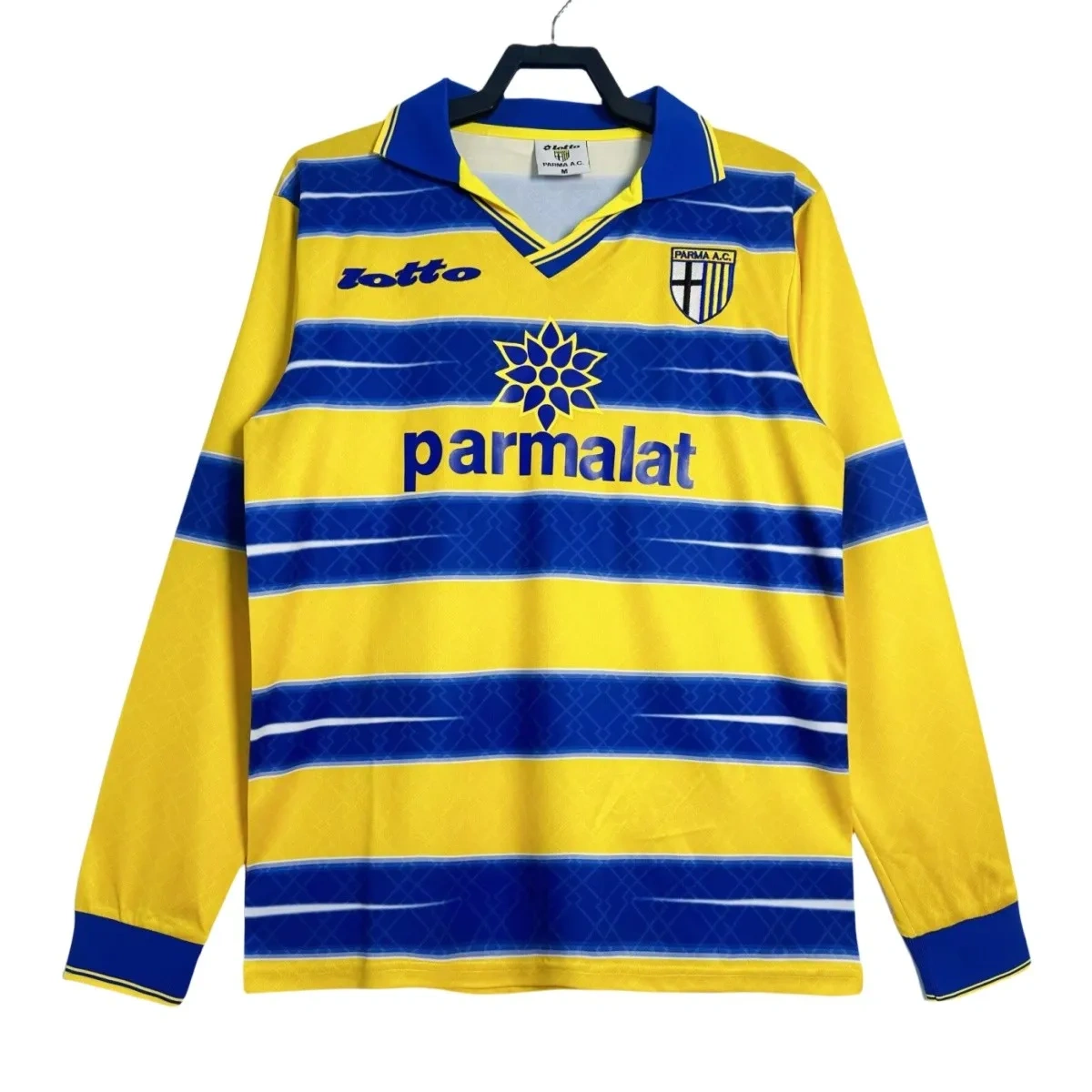 Camisa Parma 1998/99 Home - Retrô - Manga Longa