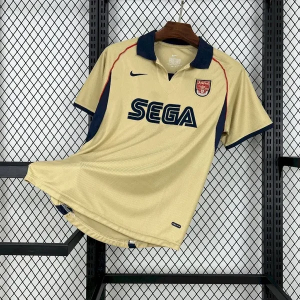 Camisa Arsenal 2001/02 Away - Retrô