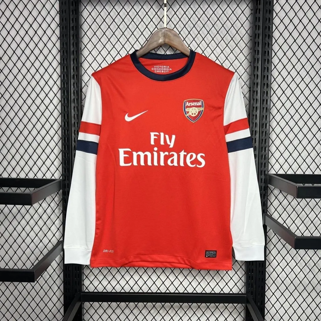 Camisa Arsenal 2012/14 Home - Retrô - Manga Longa