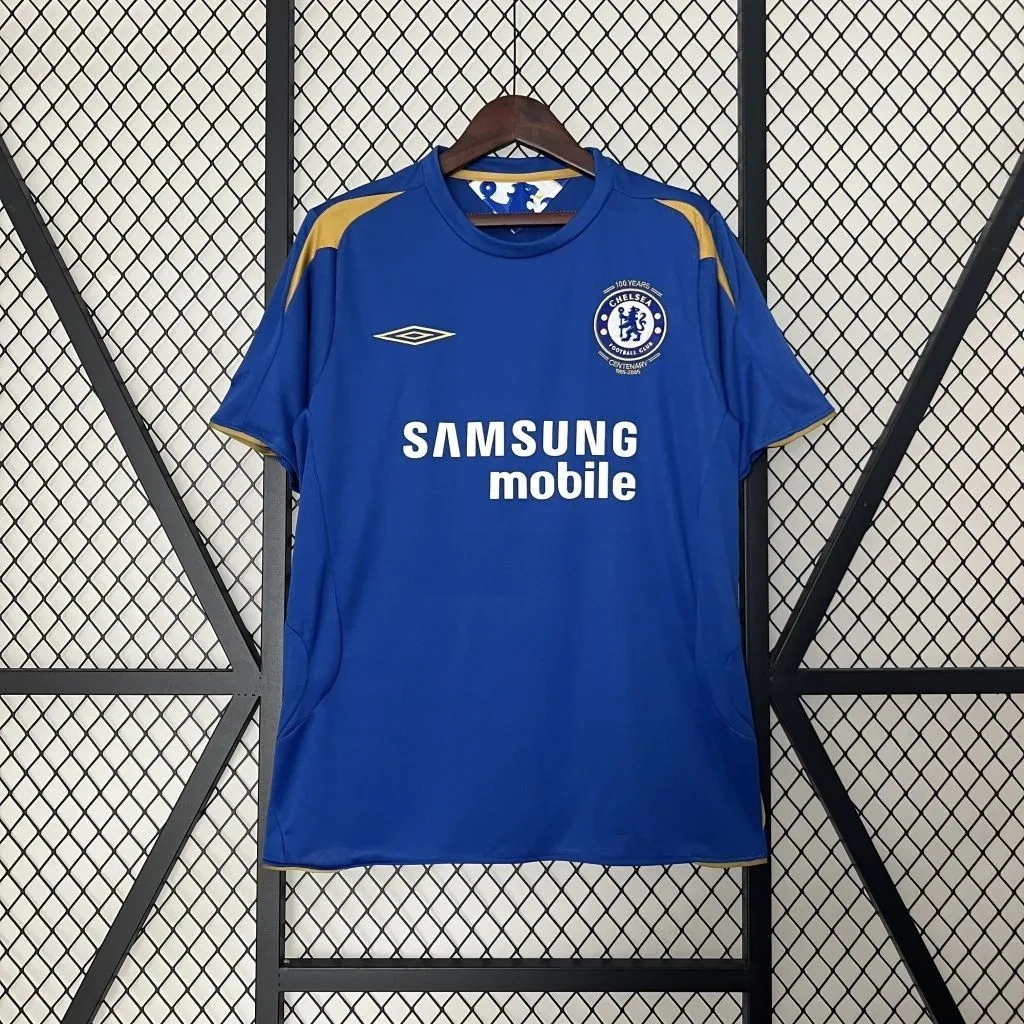 Camisa Chelsea 2005/06 Home - Retrô - Centenário