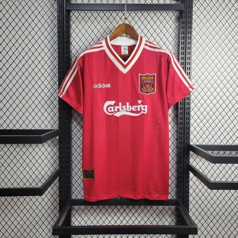 Camisa Liverpool 1995/96 Home - Retrô