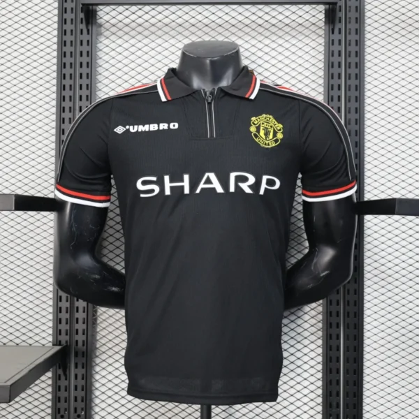 Camisa Manchester United 1998/99 - Retrô - Versão Jogador - Alternate Alternate