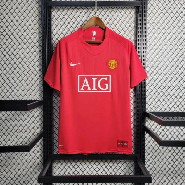 Camisa Manchester United 2007/09 Home - Retrô